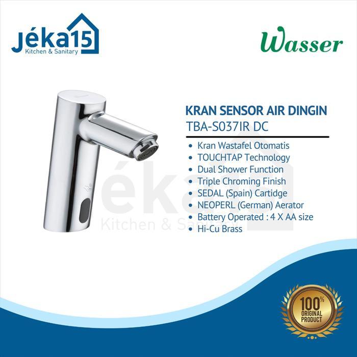 WASSER TBA-S037IR DC Kran Air Sensor Kran Wastafel Otomatis