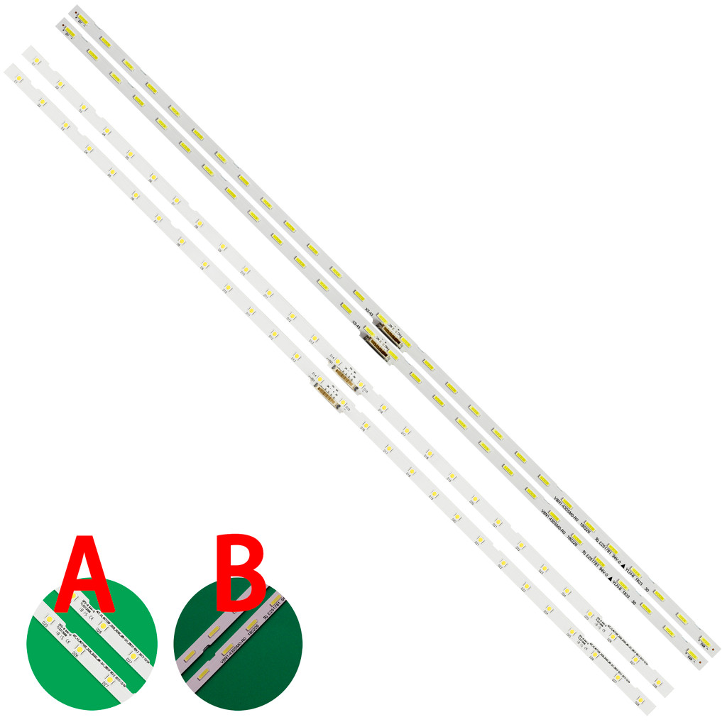 LED strip for UA43RU7100K UA43RU7080J UE43N5500 UE43NU7090S UE43NU7105K UE43NU7140 UE43NU7175U