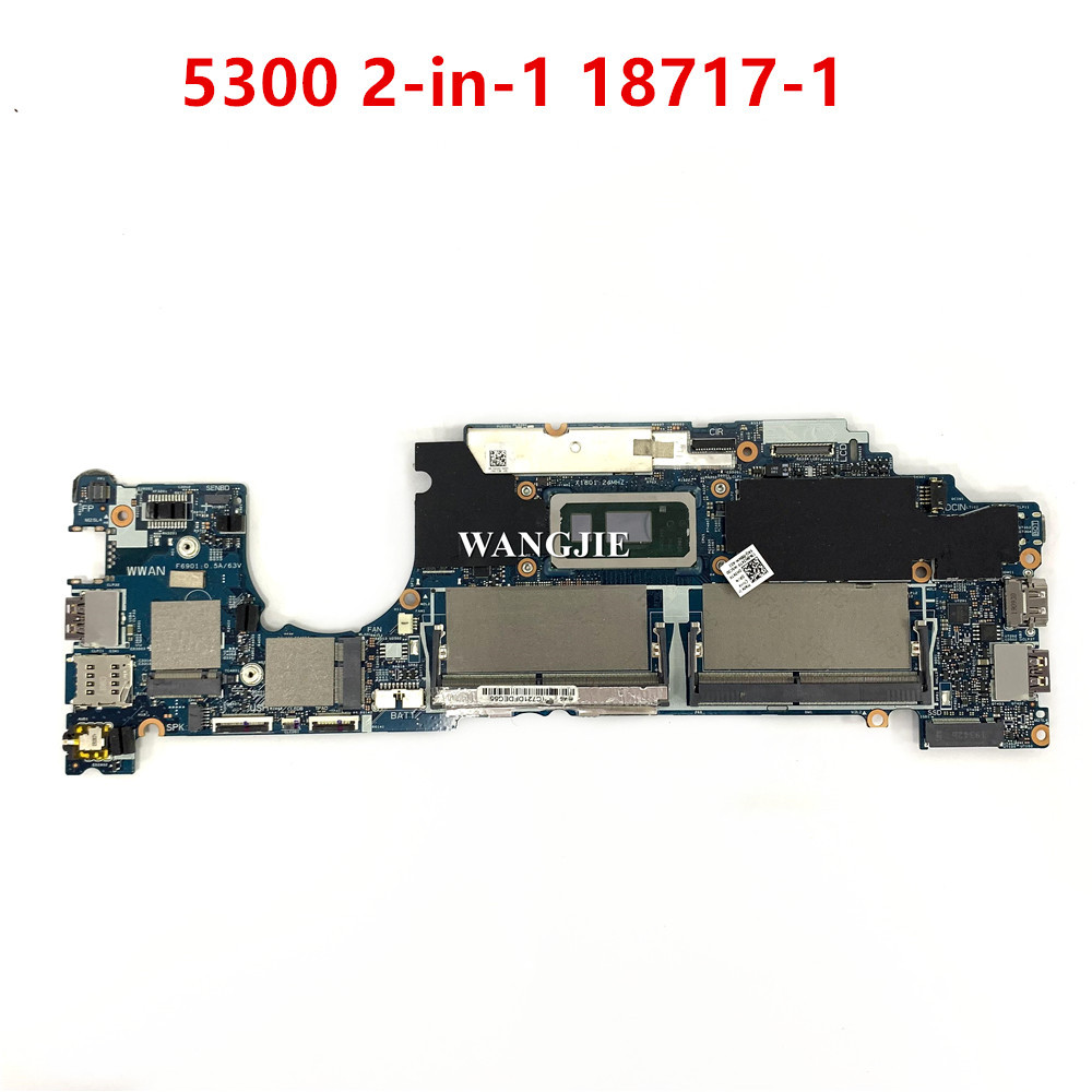For Dell Latitude 5300 2-in-1 Laptop Motherboard 18717-1 With I5-8365U I7-8665U CPU DDR4 CN-05PW9V