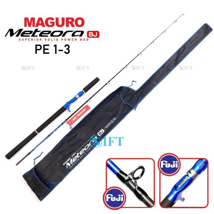 Joran Laut Oh Maguro Meteora Bj Solid Full Fuji Guides + Seat