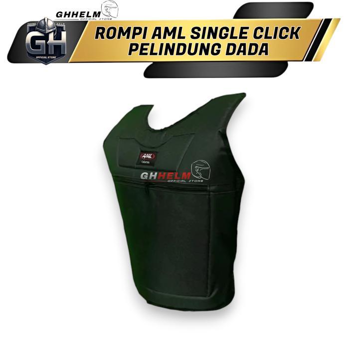 Rompi Motor Single Armi Pelindung Dada Anti Angin / Pelindung Dada Motor Anti Angin