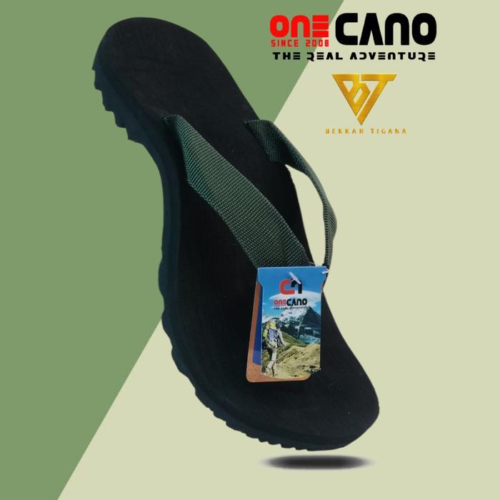Eiger - Sandal Jepit Gunung One Cano Pria - Tali Polos - Kualitas Import - Kasual