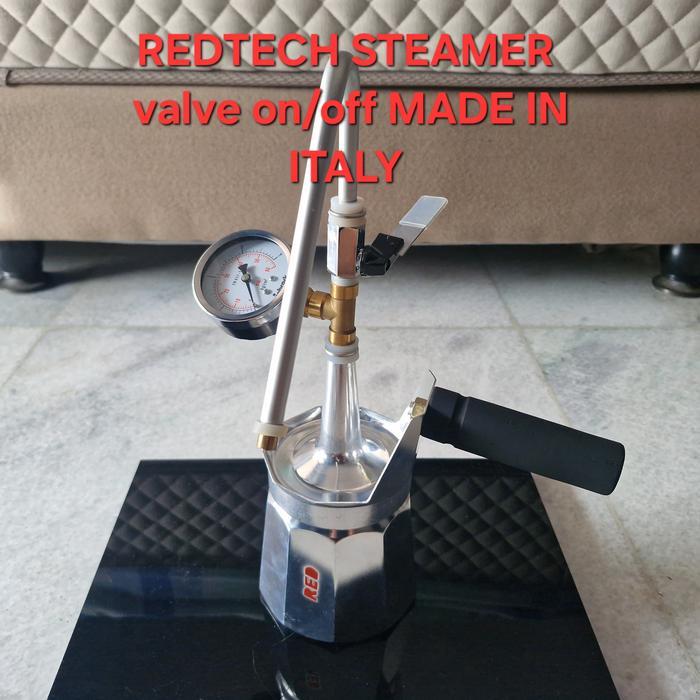PRODUCT BARU AFTER S SERVICE KUAT MURAH HARGA GROSIR REDTECH STEAMER STEAM FROTHER MILK SUSU Manual