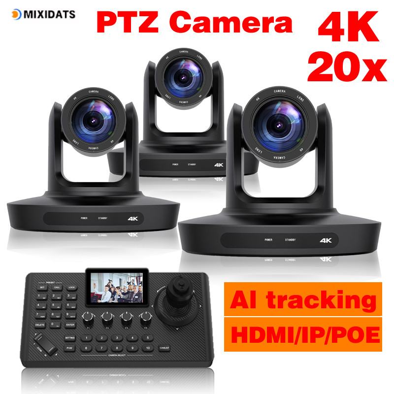 PTZ Camera 4K 20X Zoom Video Conference Camera Kit Church Meeting live broadcast PTZ camera
