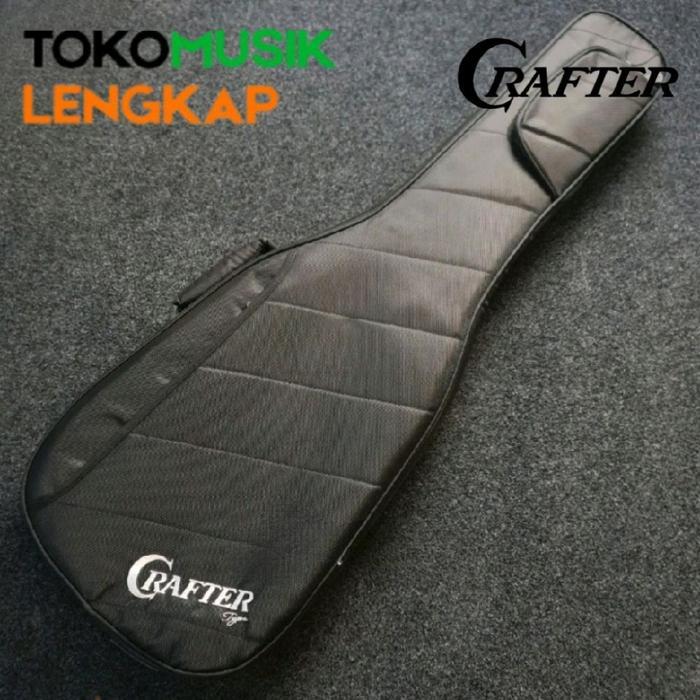Gigbag Softcase Gitar Elektrik Crafter Tas Gitar Elektrik Crafter Tas Ransel Gitar