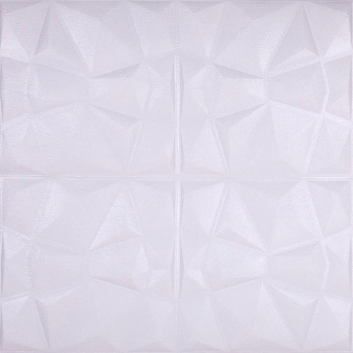 "New" Wallpaper 3D FOAM / Wallfoam Dinding / Wall Foam Motif Diamond