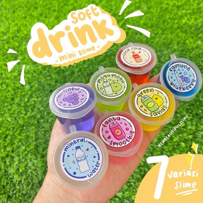 DRINK MINI SLIME SET ORIGINAL SLIME BY NEWBEAUTIFULSLIME