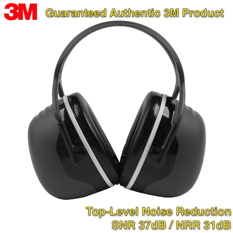 3M Peltor X5A Original Ear Muffs SNR 37dB NRR 31dB Hearing Protection Over-the-Head Noise Cancelling