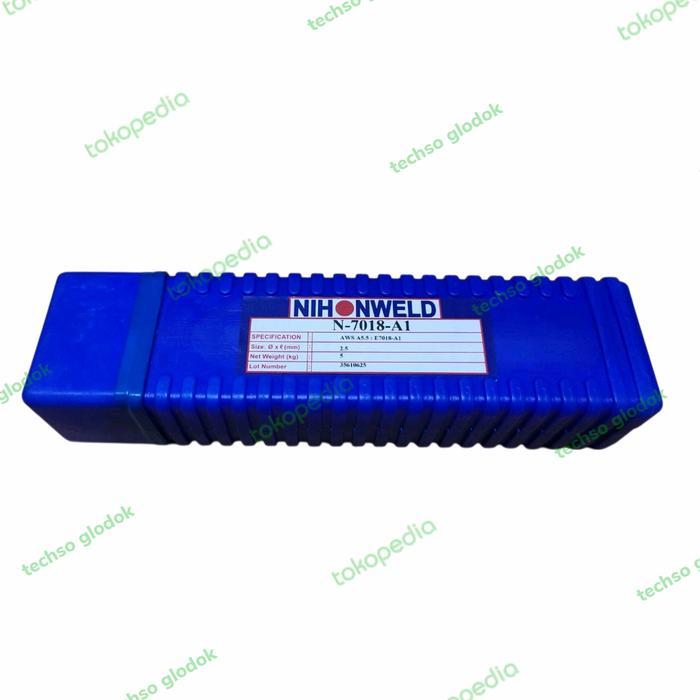 Kawat las E7018-A1 NIHONWELD N-7018-A1 (harga per box)