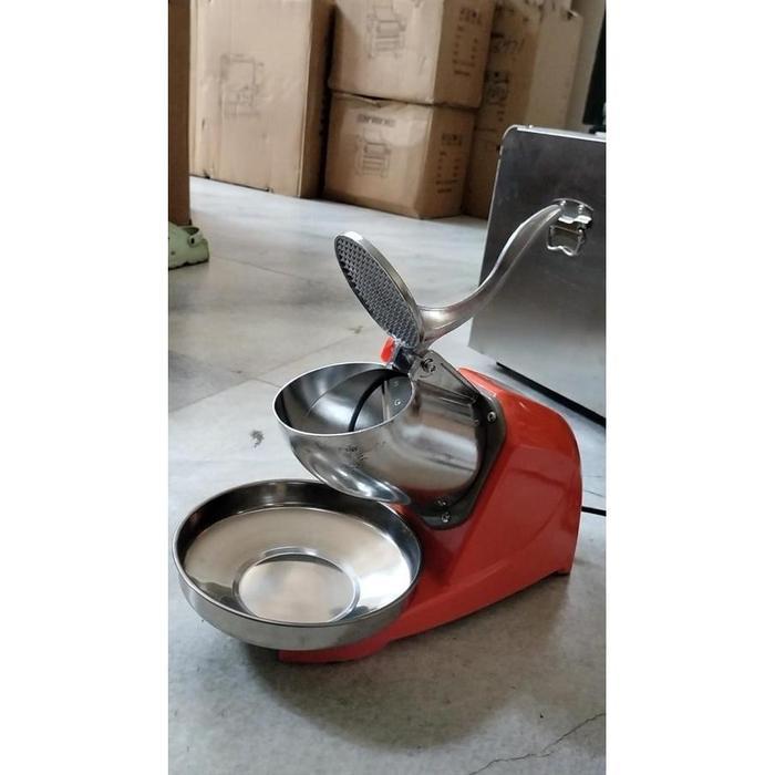 Maxpump Mesin Es Serut / Ice Crusher / Mesin Serut Es Batu Listrik / Mesin Penghancur Es / Mesin