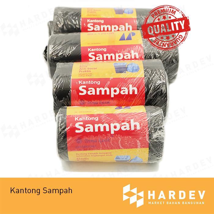 "New" Kantong Plastik Sampah 50x70 / Trashbag Sampah 50 x 70 Roll