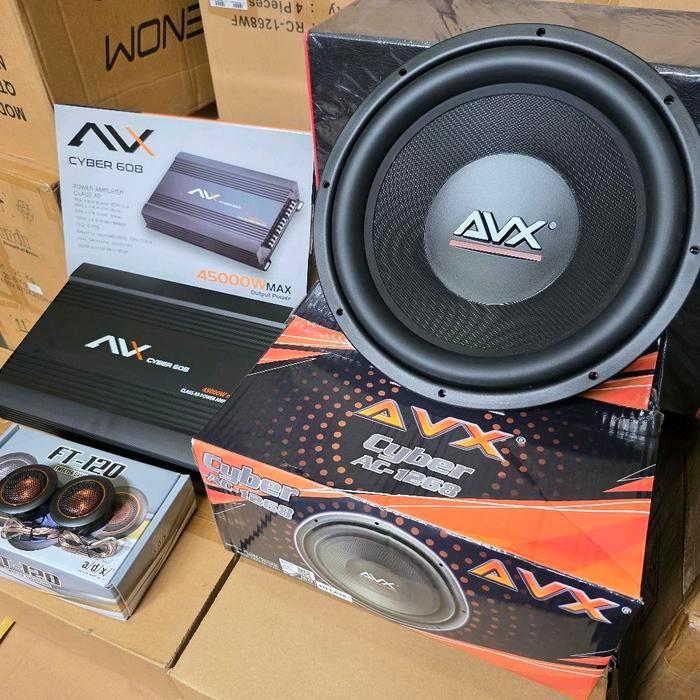 Paket Audio Mobil Berkualitas AVX Cyber