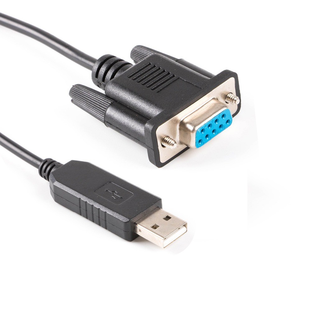 USB to Null Modem (Cross Wired) RS232 Serial Adapter FTDI ft232r USB RS232 to DB9 Female Adapter