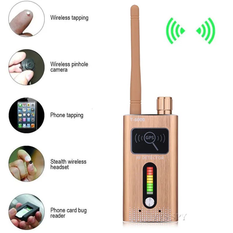 Anti Spying Gadgets Secret Camera Detector Wireless RF Signal GPS Bug Scan Espion Accessories Cmaras