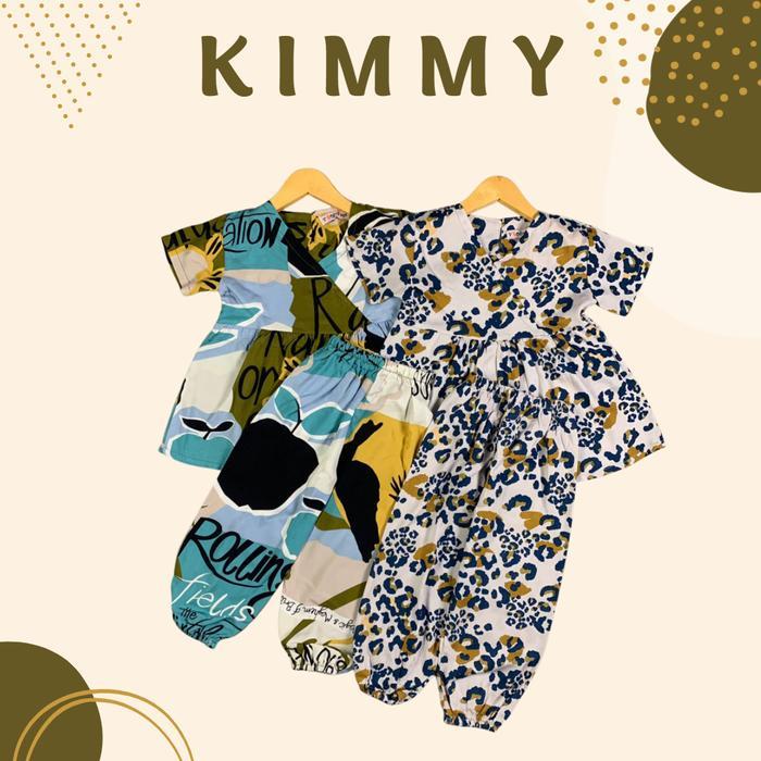 2-6 TH SETELAN ANAK PEREMPUAN KIMMY ONE SET ANAK RAYON by BOBO KIDS