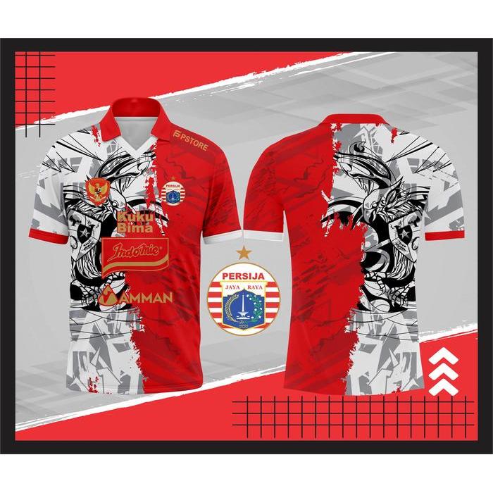 JERSEY INDONESIA GARUDA X PERSIJA MERAH PUTIH TERBARU