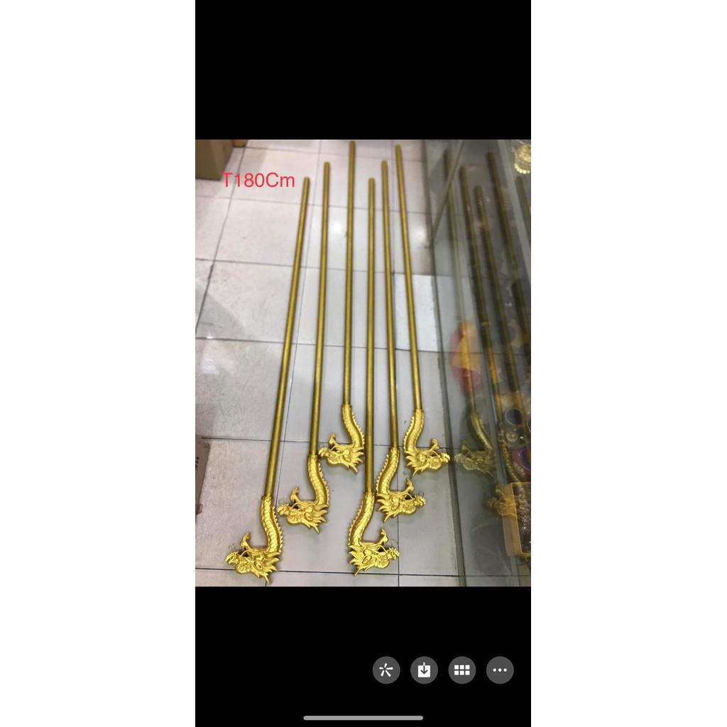 Tongkat naga tongkat tatung naga panjang 180cm