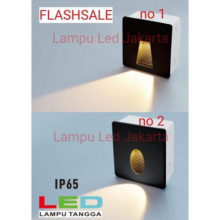 LAMPU ANAK TANGGA 3WATT LED. LAMPU STEP TANGGA 3W. LAMPU TANGGA 3WATT