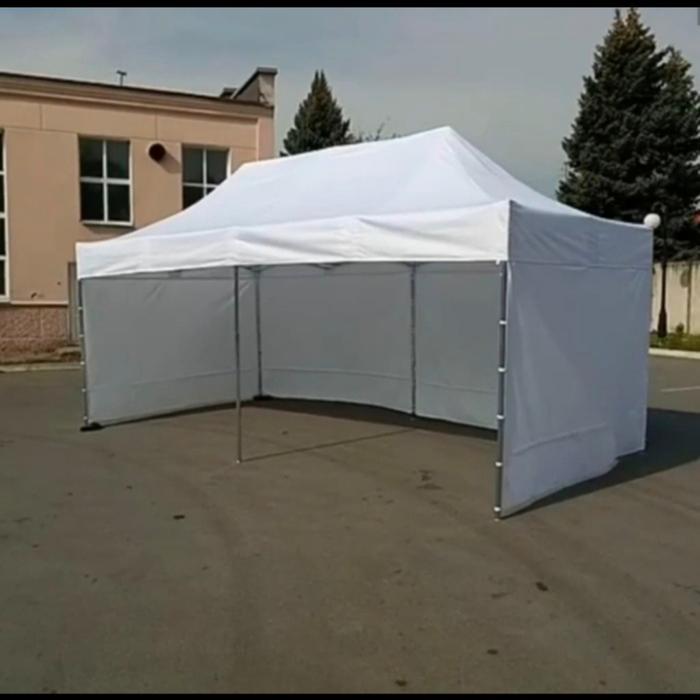 tenda lipat 3x6 dinding 3 sisi full bahan