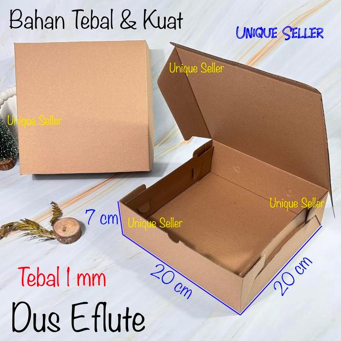 Dus Kue/Kotak Hampers/Dus Nasi/Box Hampers/Dus Coklat 20 E-Flute
