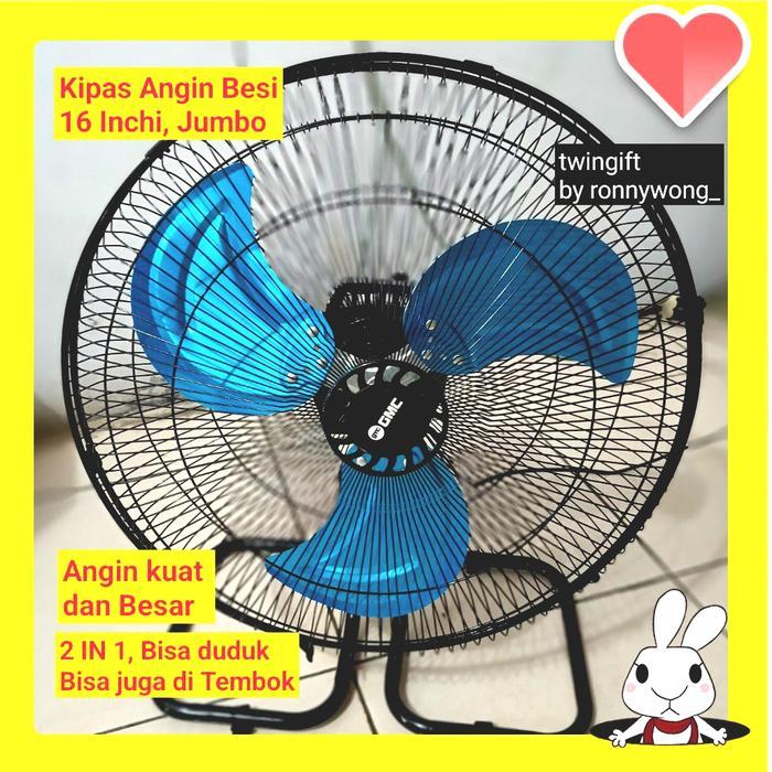 Kipas Angin Duduk Besi Gmc 16 Inchi.(Khusus Gojek).