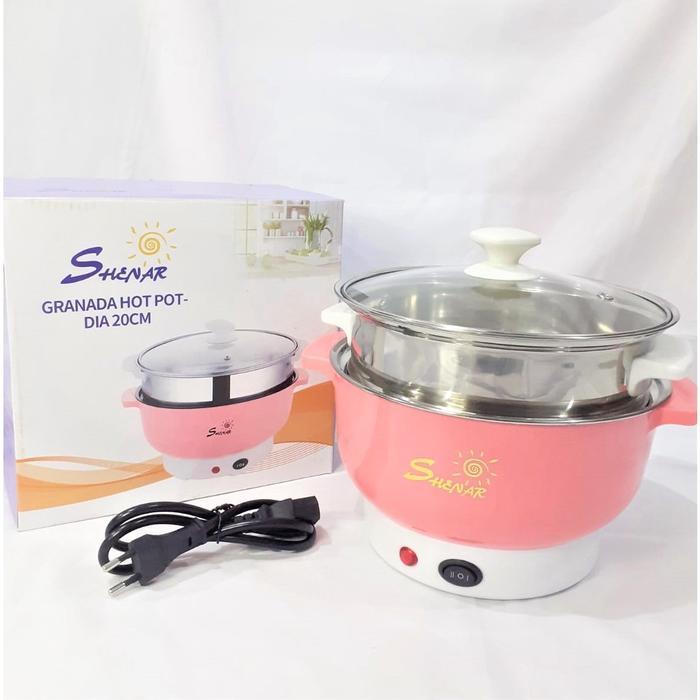 Panci Elektrik Fashion - Cooking Pot Steamer Multifungsi Panci Listrik Pot Steamer Serbaguna