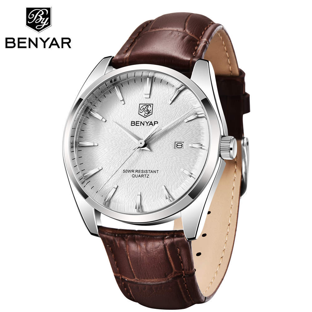 BENYAR 5163 Classic Exquisite Men's Watch Luxury Waterproof Quartz Watch Fashion Military Watch
