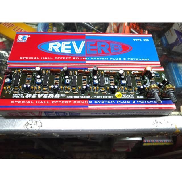 Thebest- KIT ECHO REVERB 2 POTENSIO EFEK VOCAL MIXER AUDIO