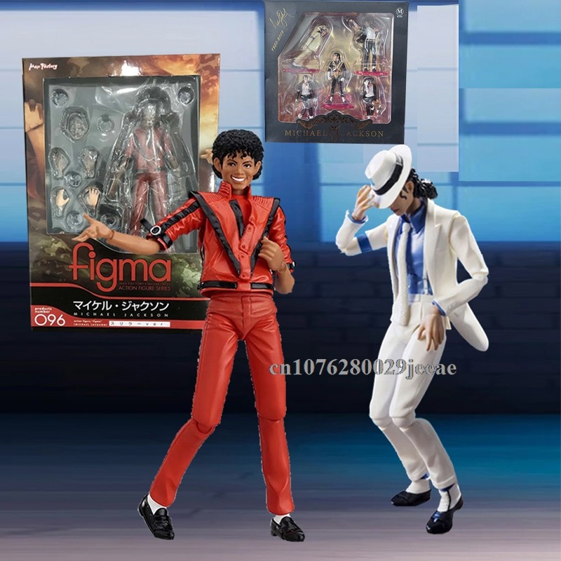 Michael Jackson Smooth Criminal Moonwalk Figma 096 Action Figure Model Toys Michael Jackson MJ