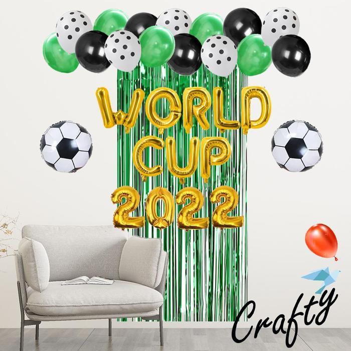 [Paket] Dekorasi World Cup Soccer Ball Piala Dunia Bola