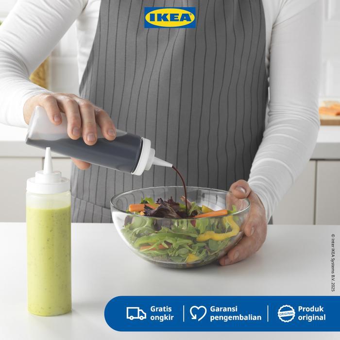 Moondo IKEA GRILLTIDER Botol Pencet Untuk Saus / Kecap 330ml Isi 2pcs Plastik