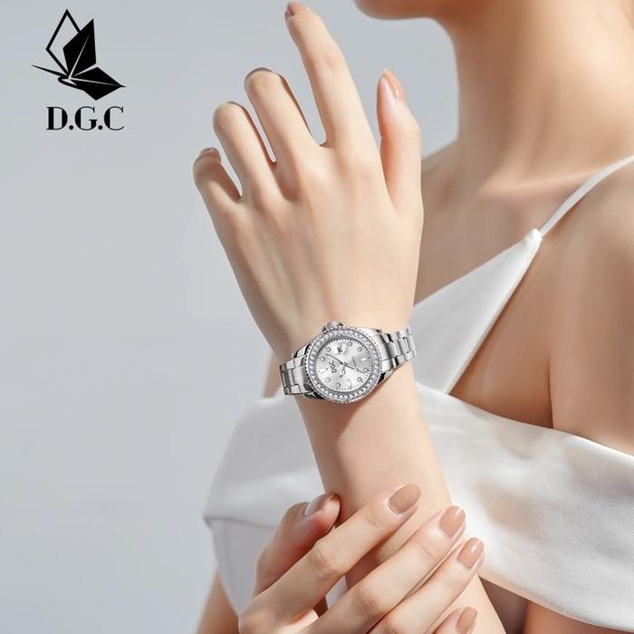 DGC W536 Jam Tangan Fashion Wanita Jam tangan wanita kasual versi Korea jam tangan tali Rantai