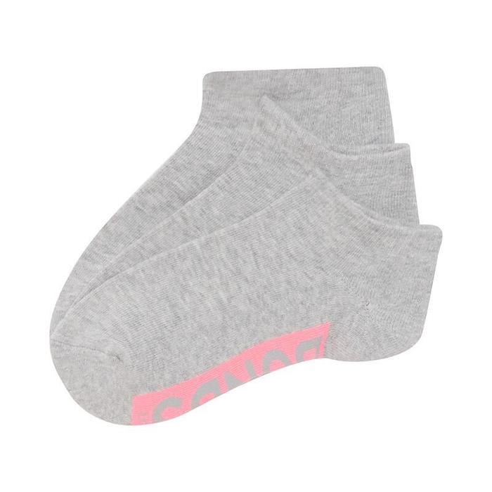 Bonds Womens Logo Cushioned Low Cut Socks 3 Pack - Kaos Kaki Bonds Wanita - Grey 3 Pack