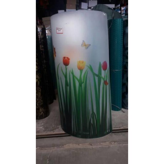FDK19 FIBER PAGAR FIBER PENUTUP PAGAR MOTIF TULIP