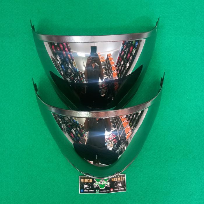 Visor Kaca Ink Centro Kyt Galaxy Dj Maru Dj Maxy Silver+Rachet