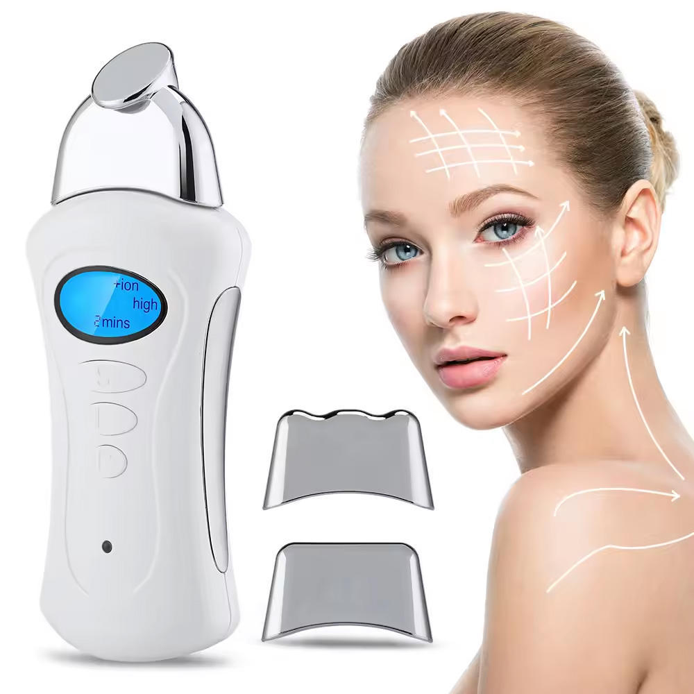 Professional Microcurrent Facial Device Handheld Galvanic Spa Machine Anti-Aging Skin Rejuvenation