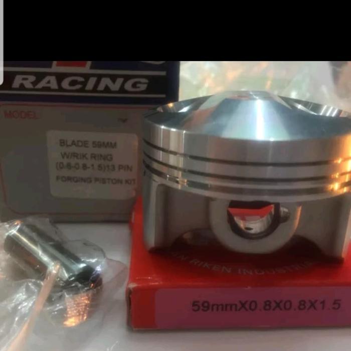 Piston Atau Saher Moto 1 Diameter 59 Pin 13 Forging