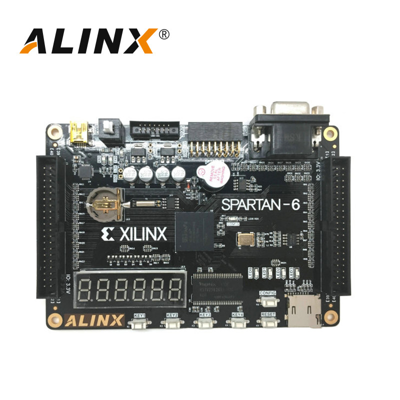 ALINX AX309: XILINX Spartan-6 XC6SLX9 FPGA Development Board LX9 Entry Level Study Card