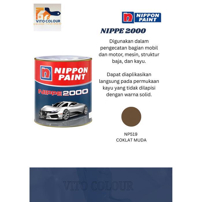 Cat mobil dan motor // Nippe NP519 COKLAT MUDA GM TERBATAS