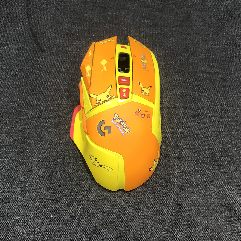 Compatibl wired mouse G502Hero/502pro Panda SE KDA women's group DIY spray paint -changing shell