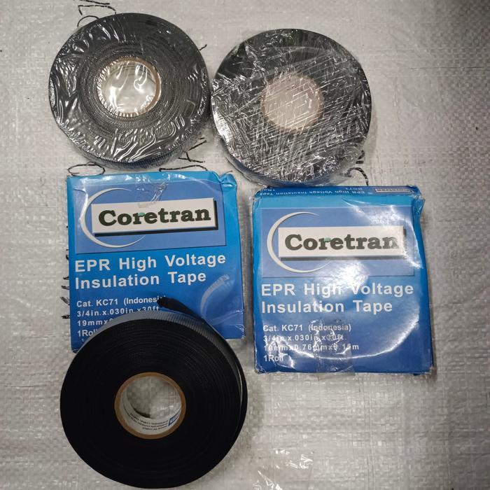 Schneider - Isolasi Listrik Rubber Tape Coretran Tahan Air Isolasi Tarik