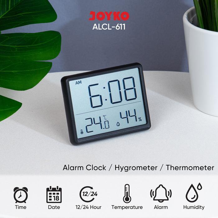 Joyko Jam Beker Dering Digital Alarm Clock Alcl-611