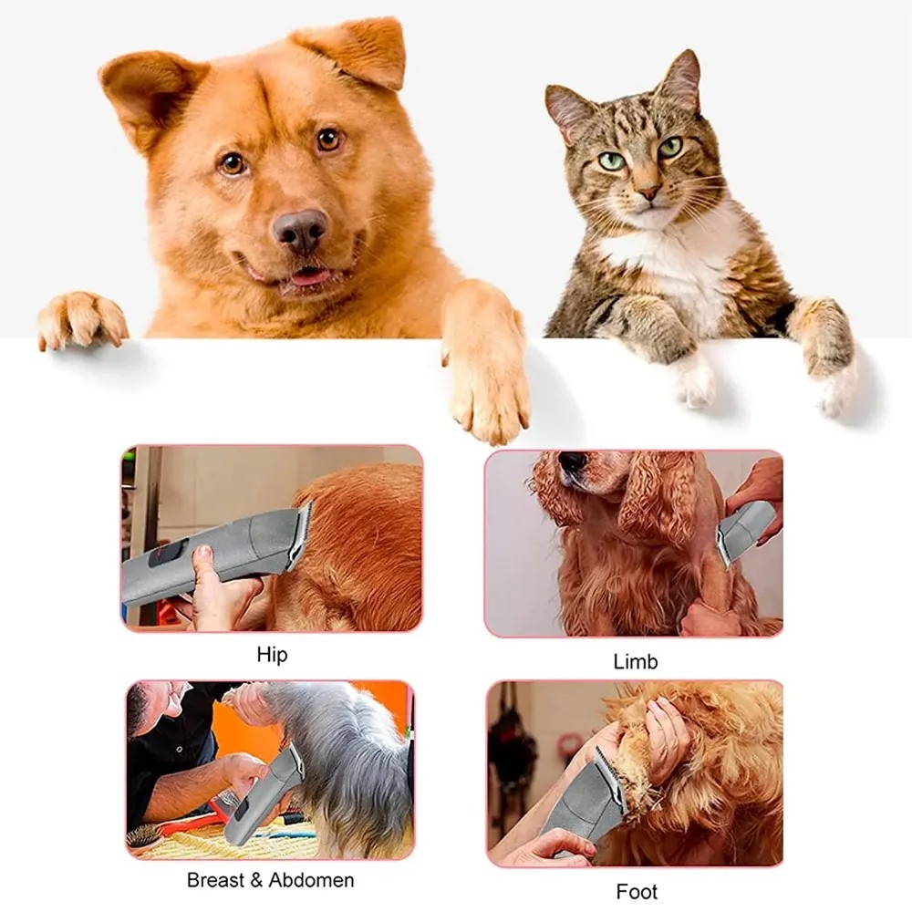 4FC Blade Detachable Pet Clipper Replacement Blades Compatible with Andis Pet Clipper /Oster A5/Wahl