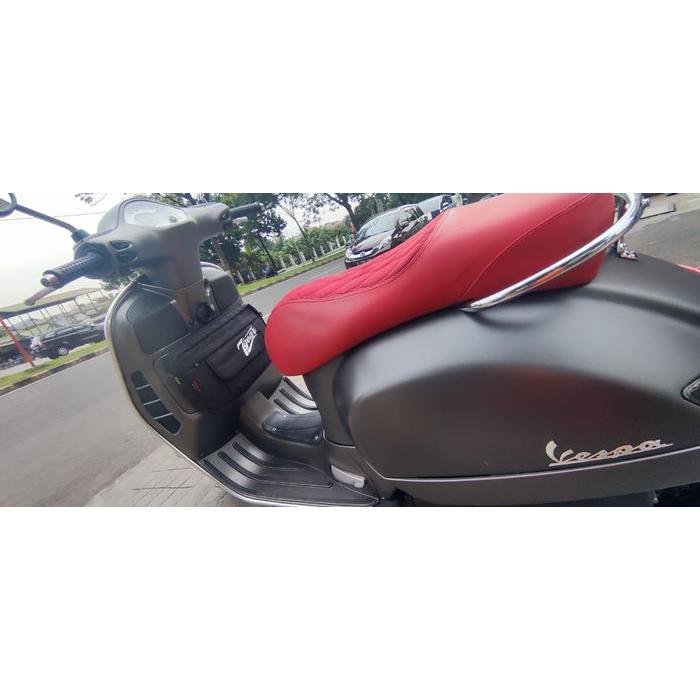 Tas Motor Bagasi Dek Depan Vespa 7Gear Gts Sprint Lx Corsa Px