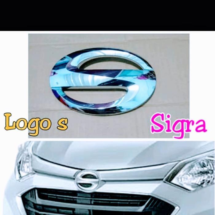 Grosir Logo S Sigra Bagian Depan Grill Asli Set Dudukannya Tinggal Pasang Aja
