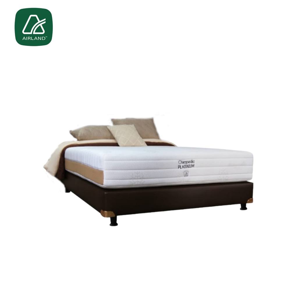 Airland Springbed Chiropedic Platinum Ukuran 180x200 Fullset Tanpa Sandaran