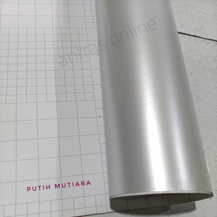 stiker skotlet putih mutiara sticker scotlite motor mobil