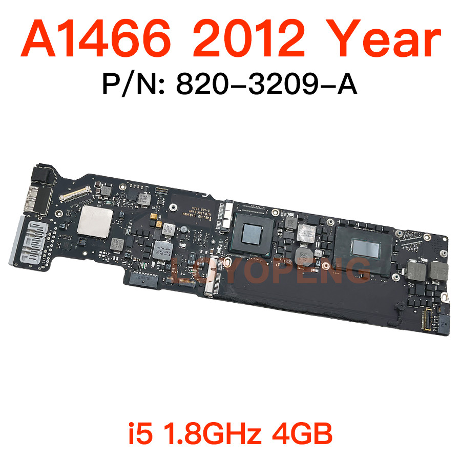 Original A1466 Motherboard Logic Board For MacBook Air 13" A1369 A1466 i5 i7 2011 2012 2013 2014