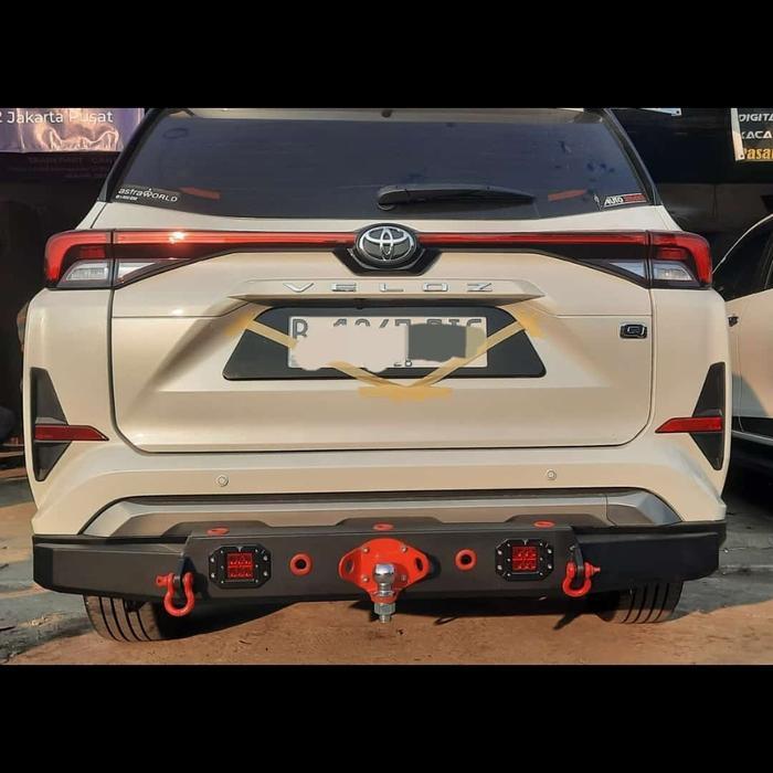 Tanduk belakang Bumper guard belakang mobil Xenia / Avanza 2022 - 2025 model custom