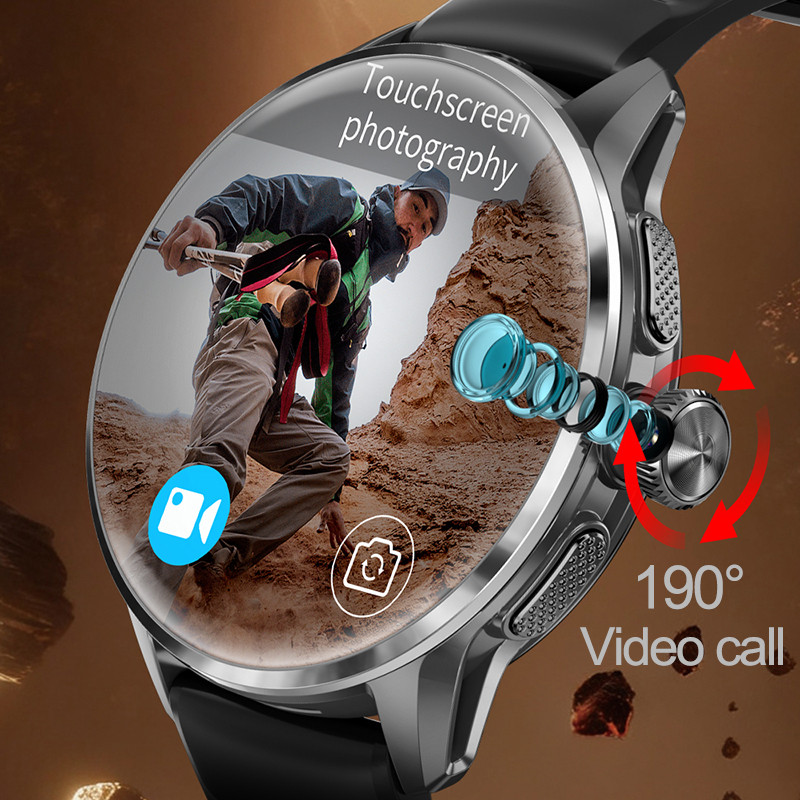 4G/5G Infrared Smartwatch Video Call 1.6 inch AMOLED Screen HD Camera 3GB+32GB RAM Watch WIFI GPS